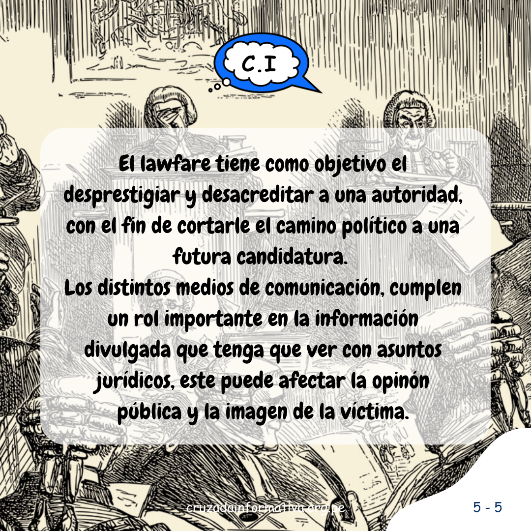 ¿Qué es el lawfare? 