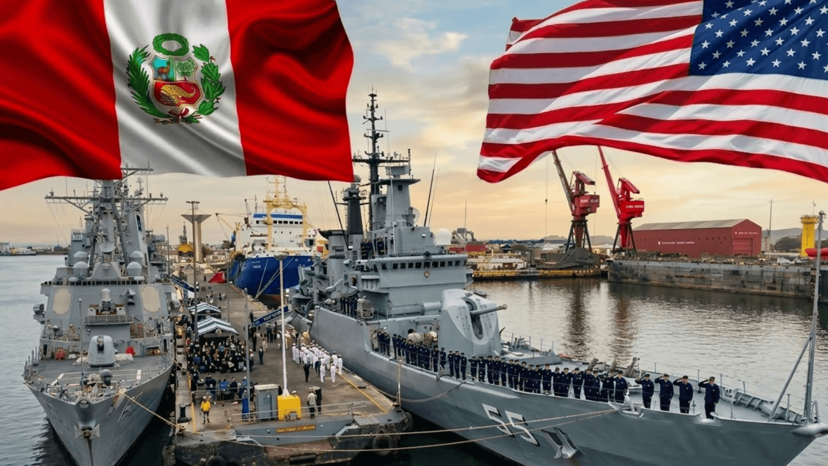 Perú y Estados Unidos refuerzan su alianza estratégica con la renovación de la base naval del Callao 