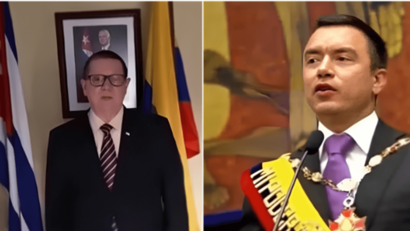 Ecuador rompe relaciones diplomáticas con Cuba 