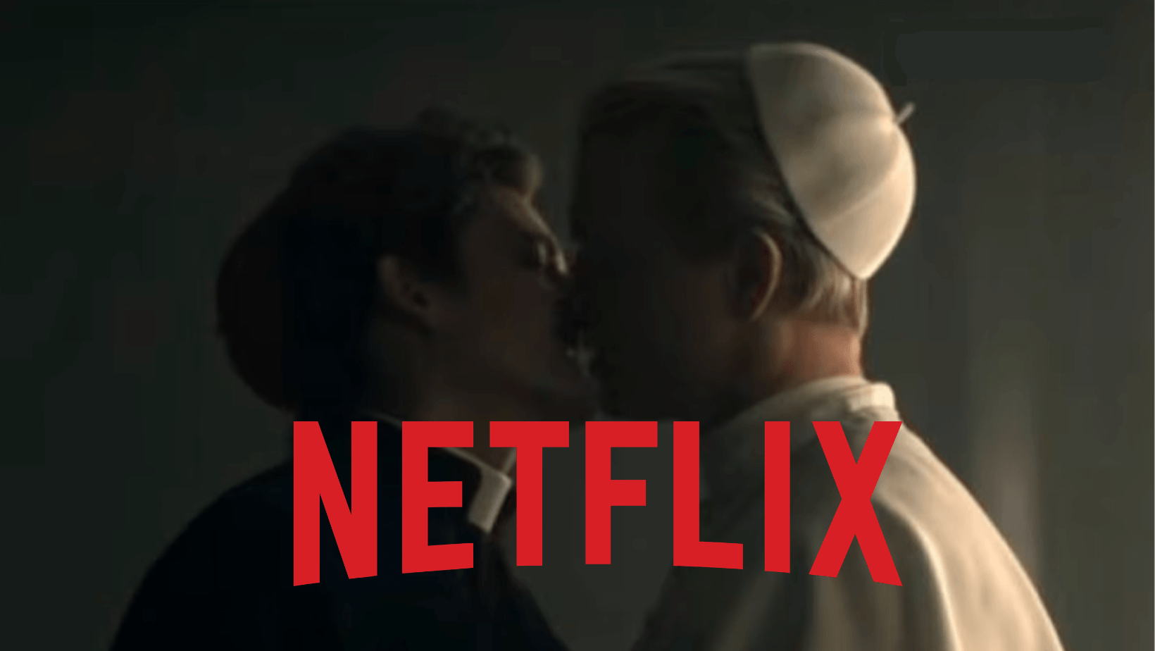 Indignación en el mundo católico: Netflix promociona una escena de beso homosexual entre un Papa y un cardenal 